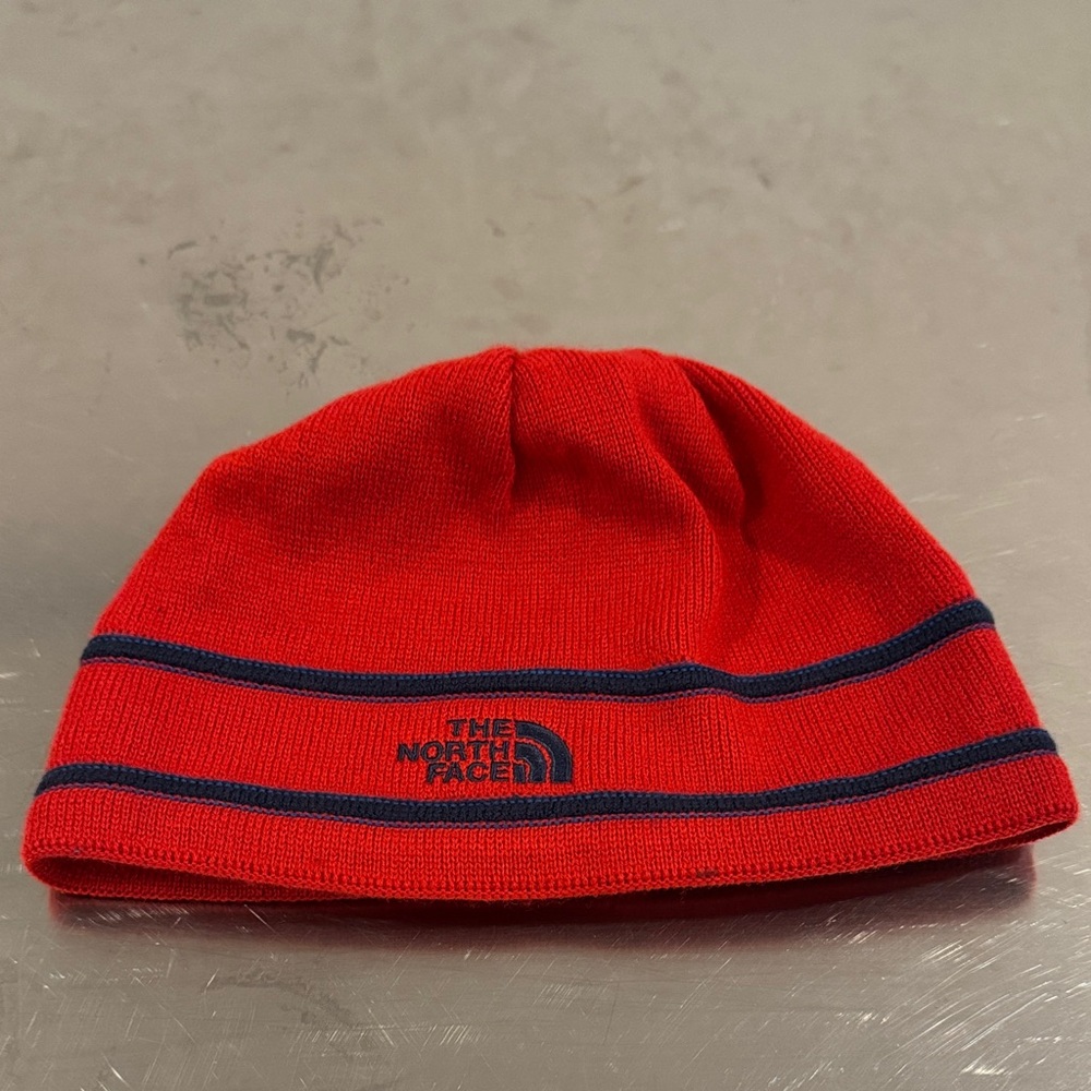 The North Face Vibrant Red Knit Hat